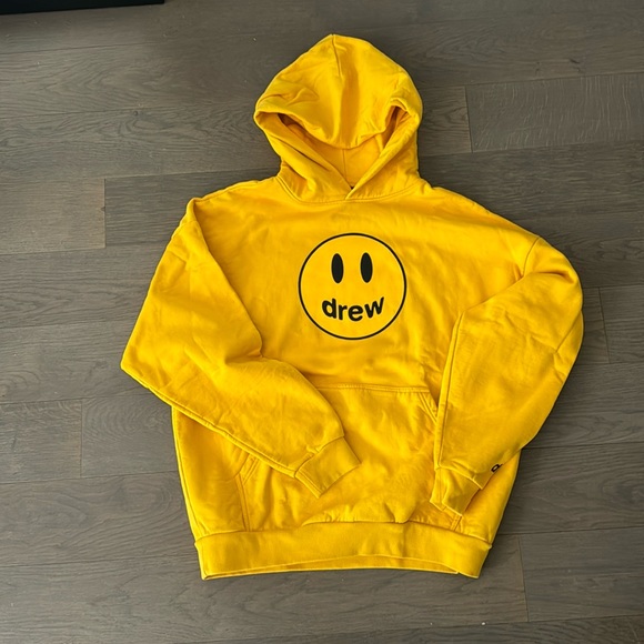 DREWHOUSE YELLOW SWEATSHIRT HOODIE SIZE M - Picture 1 of 4